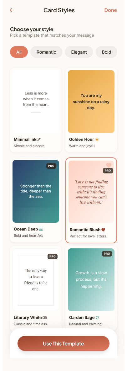 Beautiful Card Templates